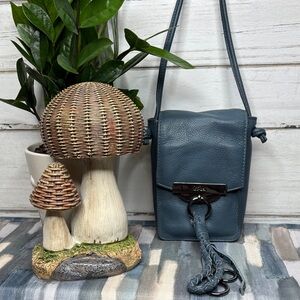 Kooba Cornflower Blur Crossbody Bag with Braided Strap